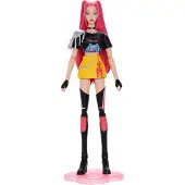 K POP Demon Hunters KPop Demon Hunters HUNTR/X Mira-Actionfigur, ca. 15 cm groß, mit Zubehörteilen sowie austauschbaren Gesichtern und Händen, 4 Jahr(e), Mehrfarbig, Kunststoff
