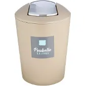 Douceur d'intérieur Flic Flac Abfalleimer, 5.6 L Taupe