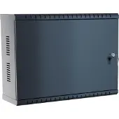 Stalflex Netzwerkschrank CCTV DVR 19 Zoll 3HE 180mm Gehäuse für DVR-Recorder