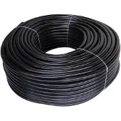VALMON Technischer Schlauch 100 m, schwarz - PVC