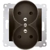 Kontakt-Simon DGZ2MZN.01/46, Bronze, Kunststoff, IP20, 250 V, 75 mm, 46 mm
