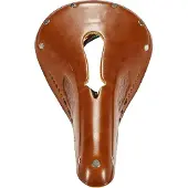 Brooks Saddle B17 Narrow Carved, Leather, Honey honey