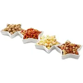 Eh Excellent Houseware Snackplatte in Sternform, 30 x 9 cm