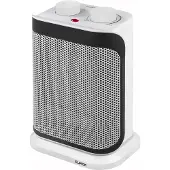 Eurom Sub-heat 1500, Elektrischer Raumheizlüfter, Keramik, Drinnen, Flur, Weiß, Metall, Kunststoff