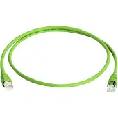 Telegärtner Patchkabel S/FTP, Cat.6A, LSOH, grün, 5 m