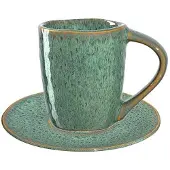 Leonardo MATERA Espresso Set grün 8-teilig
