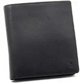 Esquire Geldbörse Herren 16 Kartenfächer Leder schwarz Portemonnaie Geldbeutel NEU 0476