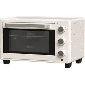 HOMCOM Mini Backofen 21L Pizzaofen Miniofen mit Backblech Grillrost Krümmelblech