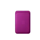 Apple iPhone Feingewebe Wallet mit MagSafe, Magenta