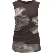 Object Gerafftes Top Braun XS