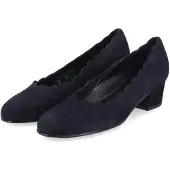 Gabor Damen Pumps Blau Rauleder Größe: 37,5