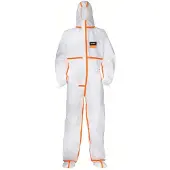 Uvex 4B Einwegschutz - Overall mit Füßen, weiß weiß S - 8909409 - weiß