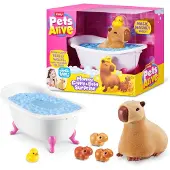 Zuru Pets Alive Mommy Capybara and Baby Surprise, Spielzeug-Capybara, 3 Jahr(e), Interaktiv, Mit Ton