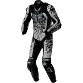 Rst Pro Series D3O Airbag perforierte 1-Teiler Motorrad Lederkombi