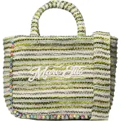 Marc Ellis Handtasche Damen Fast Polyester mit Reißverschluss Bianco UNICA 26x23x14 cm BUBY S INDY 26
