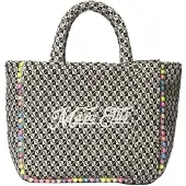 Marc Ellis Handtasche Damen Fast Polyester mit Reißverschluss Bianco UNICA 26x23x14 cm BUBY S INDY 26