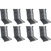 Gardissimo MAISON Hochlehner Gartenstuhl Auflagen Polster 120x50x8cm