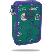 Patio Ausgestattetes Federmäppchen CoolPack - JUMPER 2 - AMERICAN RETRO