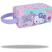 Patio Großes Schul-Federmäppchen mit drei Fächern, COOLPACK HELLO KITTY, geräumig