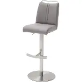 OEM Barhocker mit Griff, höhenverstellbar, 360° drehbar, grau