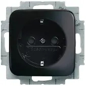 Busch-Jaeger 2013-0-4706, CEE 7/3, 2P+E, Schwarz, 250 V, 16 A, 71 mm