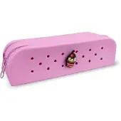MFP Gifty - Doppeltes Silikon-Federmäppchen Rosa