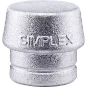 HALDER Silber Weicher Metall-ersatzmundstück Simplex 50 Mm