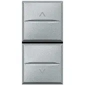 Legrand HC4037 Jalousietaster aluminium