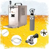 Ich-zapfe Komplett Set - Zapfanlage, Bierzapfanlage JET 30 Silver
