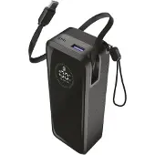 Cellularline Power Bank Roller 20000, 20000 mAh, Schwarz