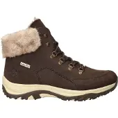 Rieker Damen Winterboots Braun Synthetik Größe: 38