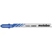 Metabo Stichsägeblätter basic metal 66 mm progressiv HSS mit Eintauchspitze, speziell für Kurvenschn - 623926000