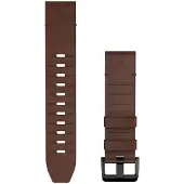 Simpletek Garmin 010-14507-20 | Schnellwechsel-Armband aus Leder, 22 mm, Walnussbraun