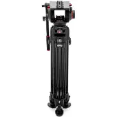 Manfrotto Videokopf 509 mit Stativ 645 Fast Twin Carbon -