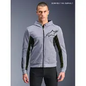 Alpinestars Chrome Air Sport Kapuzenjacke Gray Heather Black