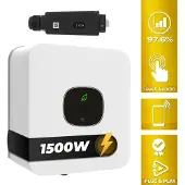 Growatt MIC 1500TL-X 1 Phase, 1.5kW, 1 MPPT, IP54