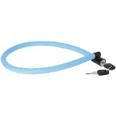 Axa Kabelschloss Resolute 60/6 Länge 60cm, Ø6mm, blue ice