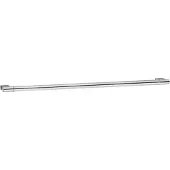 Keuco PLAN Badetuchhalter, 650mm, verdeckte Befestigung, 14901170600, Farbe: Aluminium silber-eloxiert/verchromt