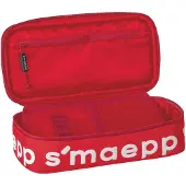 Brunnen 104924023 Schlampermäppchen s'maepp XL red, 22,0 x 6,0 cm