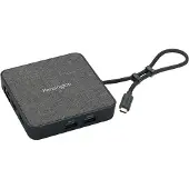 Kensington MD120U4 USB4 Mobile Dockingstation, 100 W, 10,100,1000,2500 Mbit/s, 8K Ultra HD, iPadOS, 152 mm, 142 mm