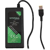 PATONA Premium Ladegerät 20V 3,25A 65W Slim-Tip für Lenovo T540p T440 X240 X1-Carbon