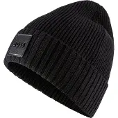 BOSS Beanie "Flavio", Herren, schwarz (schwarz 001), Strick, Wolle, unifarben, Mützen Beanie, aus Wolle in Rippenstrick, unisex