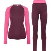 Kari Traa - Women's Kaia Set - Merinounterwäsche Gr L lila