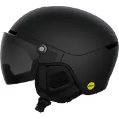 POC - Skibrillenhelm / Snowboardhelm - Obex Visor Uranium Black Matt/Clarity Universal/Sunny/Grey für Damen - Größe 59-62 cm - schwarz