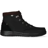 HEY DUDE BRADLEY BOOT LEATHER Schwarz
