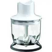 Braun MQ 20, Mixer-Schneidebehälter, 0,35 l, Edelstahl, Weiß, MultiQuick 3 / MultiQuick 3 Vario / MultiQuick 5 / MultiQuick 5 Vario / MR5 series / MultiQuick 7..., Bisphenol A (BPA)