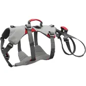 Ruffwear Double Back Harness Geschirr Cloudburst Gray, Größe:XS