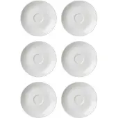 Ritzenhoff & Breker Untertasse "Espressountertassen Bianco ø 11.0 cm 6er Set weiß"