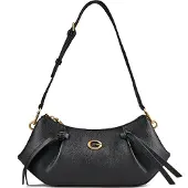 GUESS Stilvolle schwarze Damentasche mit verstellbarem Schultergurt
