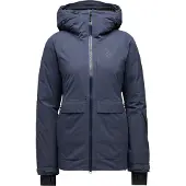 Black Diamond W Factor Insulated Parka, Women's Outerwear Top, 0038 Charcoal, L, , AP7461070038LRG1